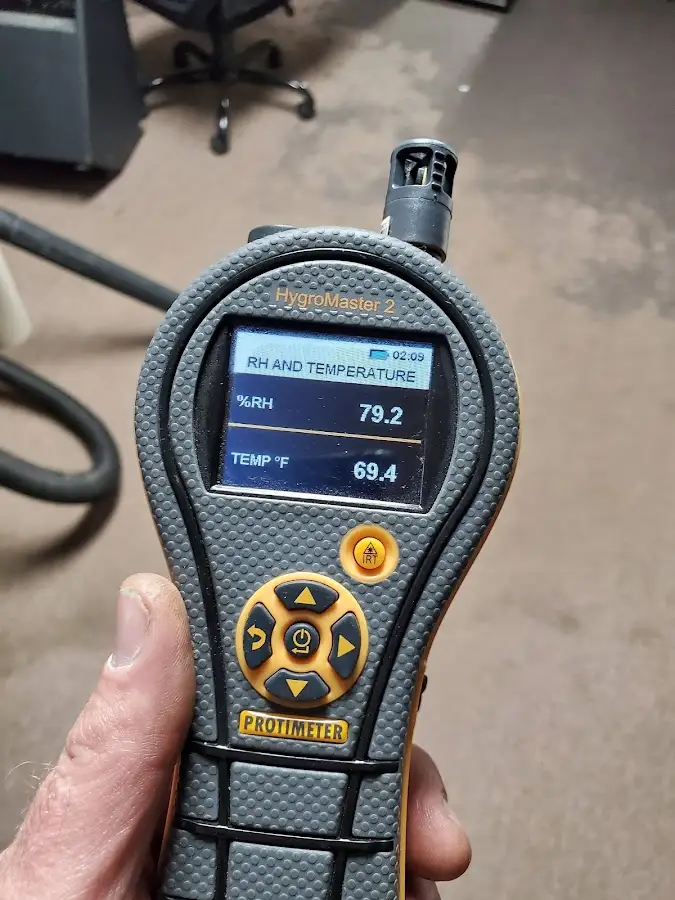 Moisture meter humidity assessment for Fire & Smoke Damage Restoration in Fairview Heights